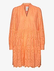 YAS - YASHOLI LS DRESS S. NOOS - lace dresses - mock orange - 0