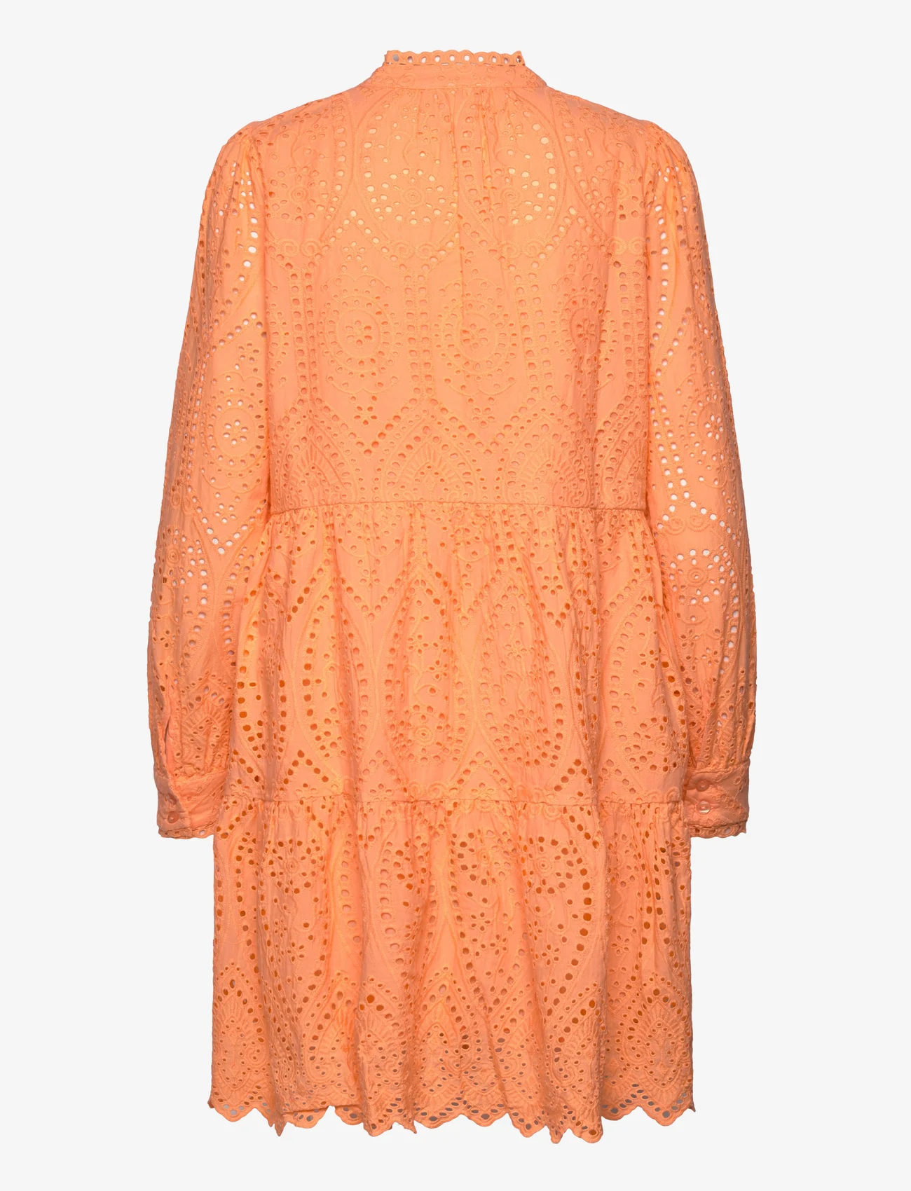 YAS - YASHOLI LS DRESS S. NOOS - lace dresses - mock orange - 1