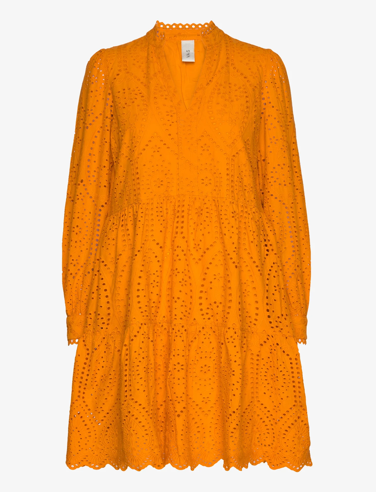 YAS - YASHOLI LS DRESS S. NOOS - mežģīņu kleitas - orange pepper - 0