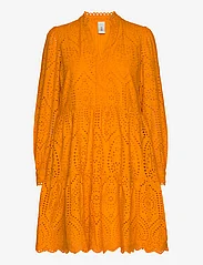 YAS - YASHOLI LS DRESS S. NOOS - spetsklänningar - orange pepper - 0