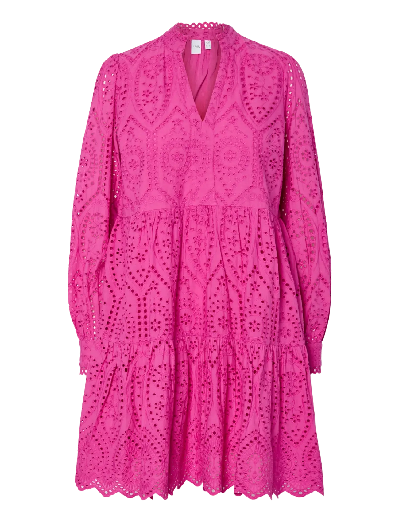 YAS YASHOLI LS DRESS S. NOOS - Blondekjoler - ROSE VIOLET / pink/rose