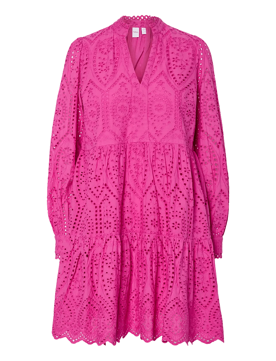 YAS - YASHOLI LS DRESS S. NOOS - konfirmation - rose violet - 1