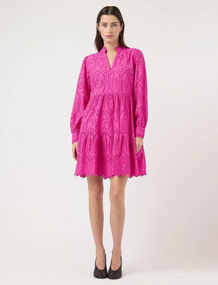 YAS - YASHOLI LS DRESS S. NOOS - konfirmation - rose violet - 0