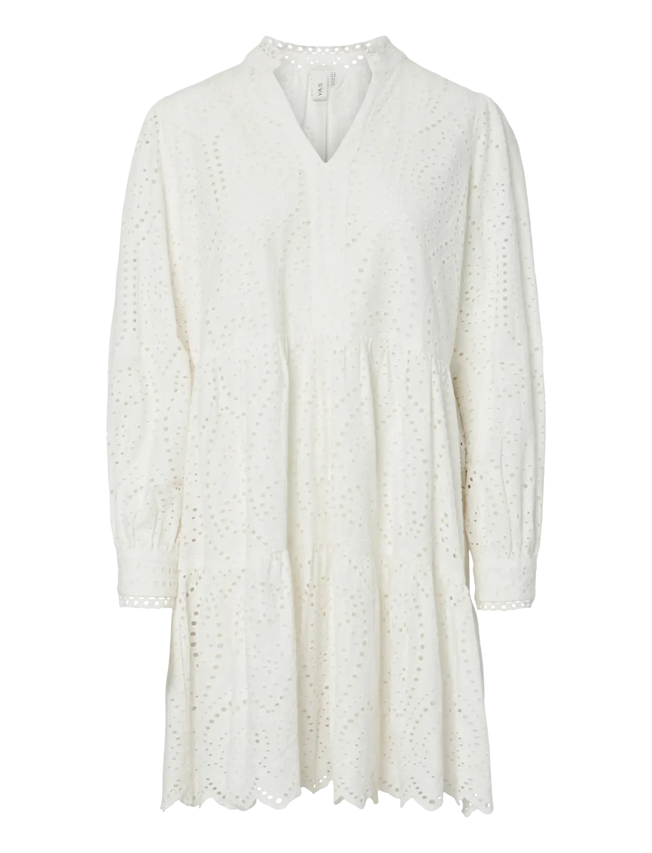 YAS - YASHOLI LS DRESS S. NOOS - ferming - star white - 1
