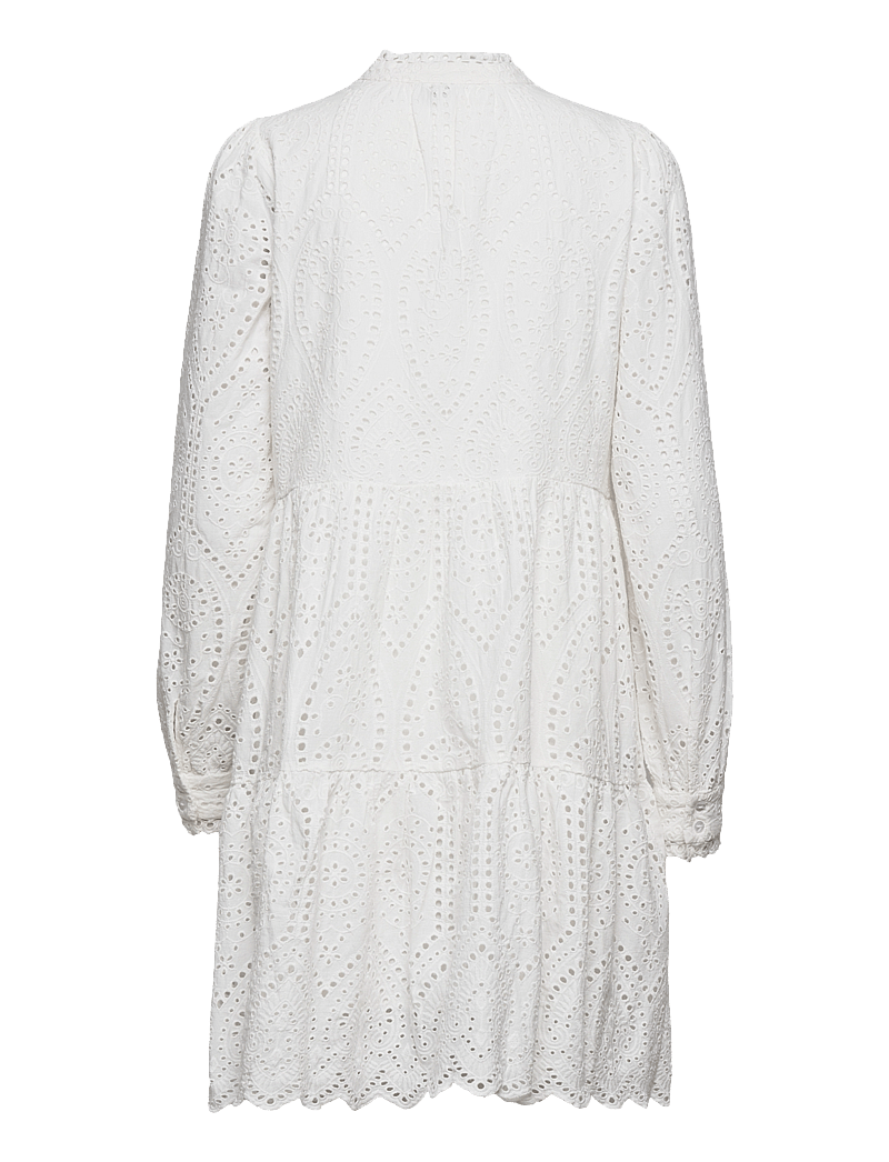 YAS - YASHOLI LS DRESS S. NOOS - konfirmatsioon - star white - 2