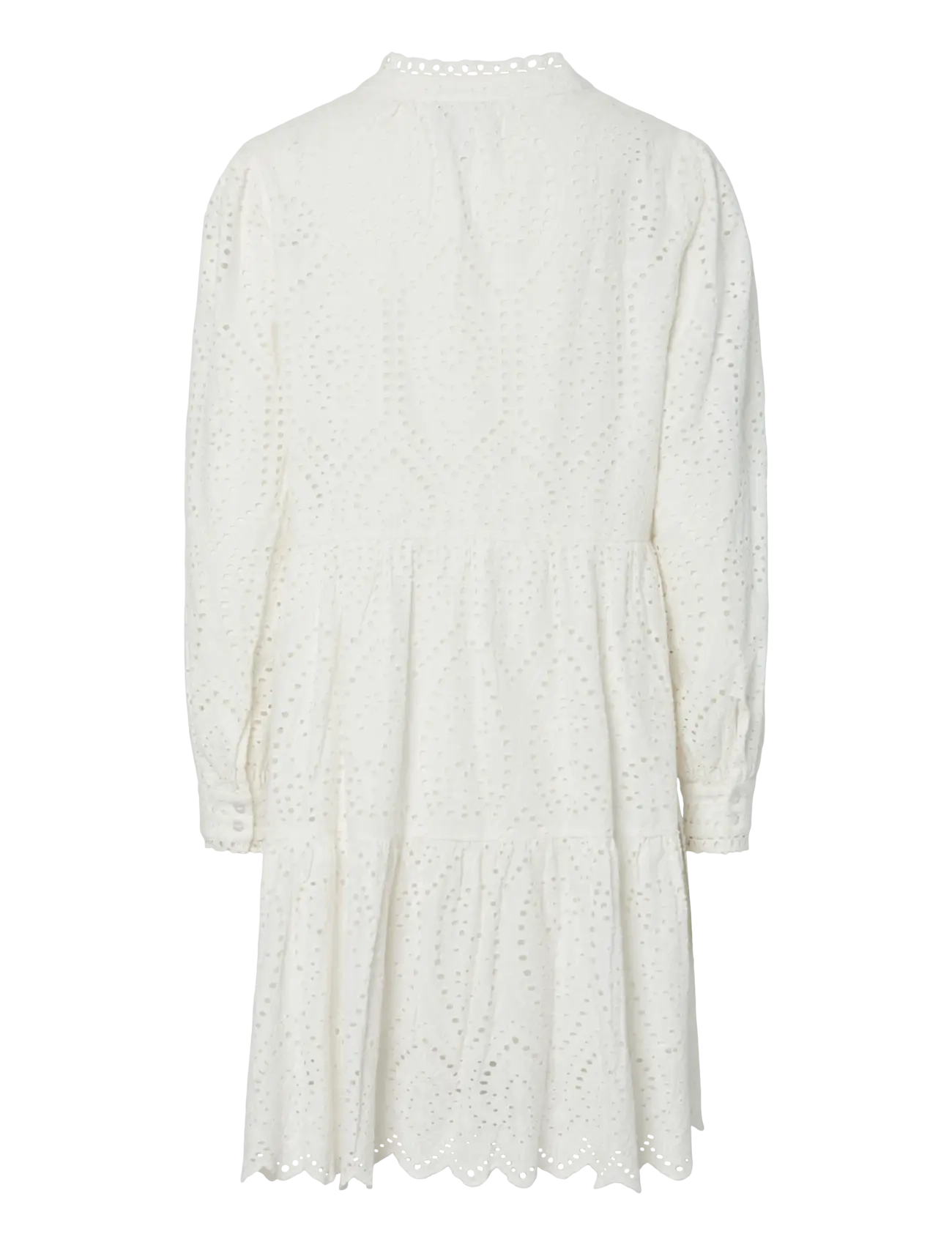 YAS - YASHOLI LS DRESS S. NOOS - ferming - star white - 2