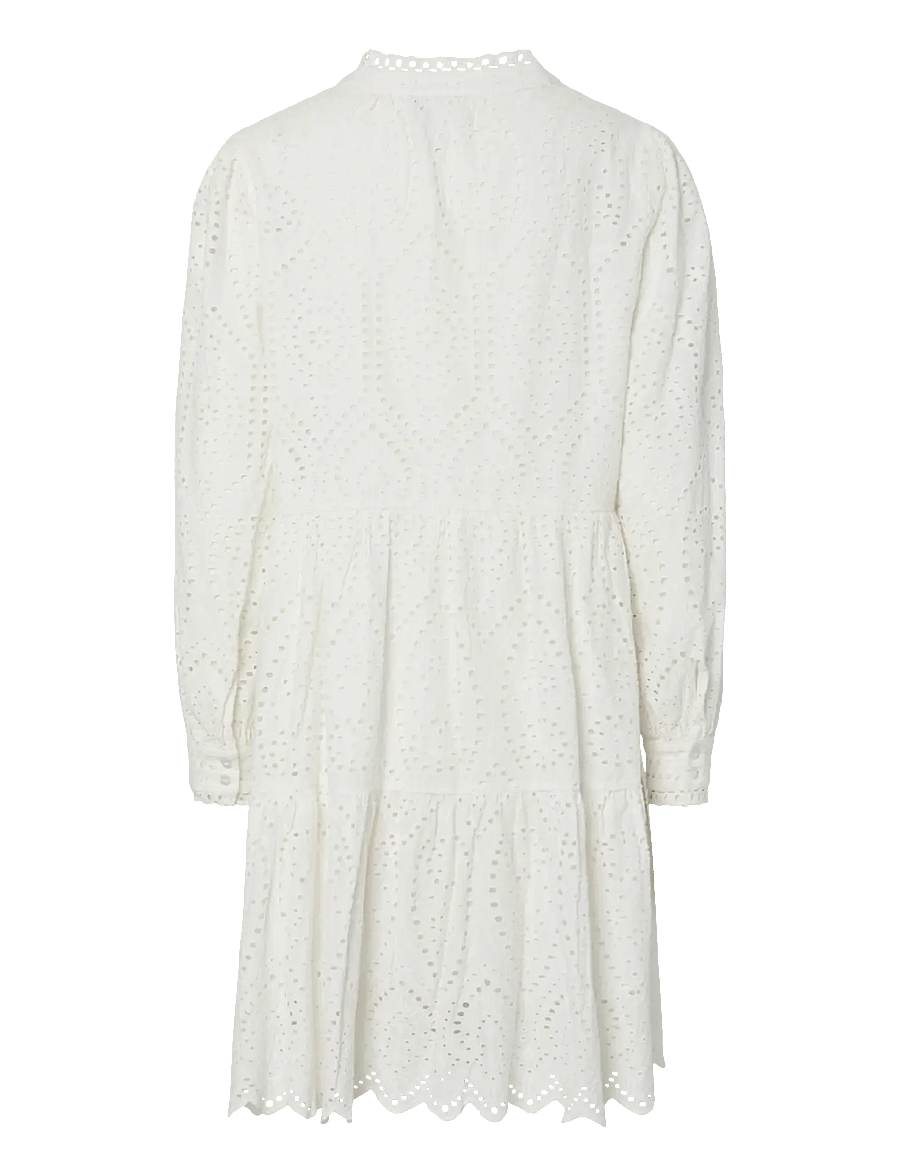 YAS - YASHOLI LS DRESS S. NOOS - konfirmation - star white - 2