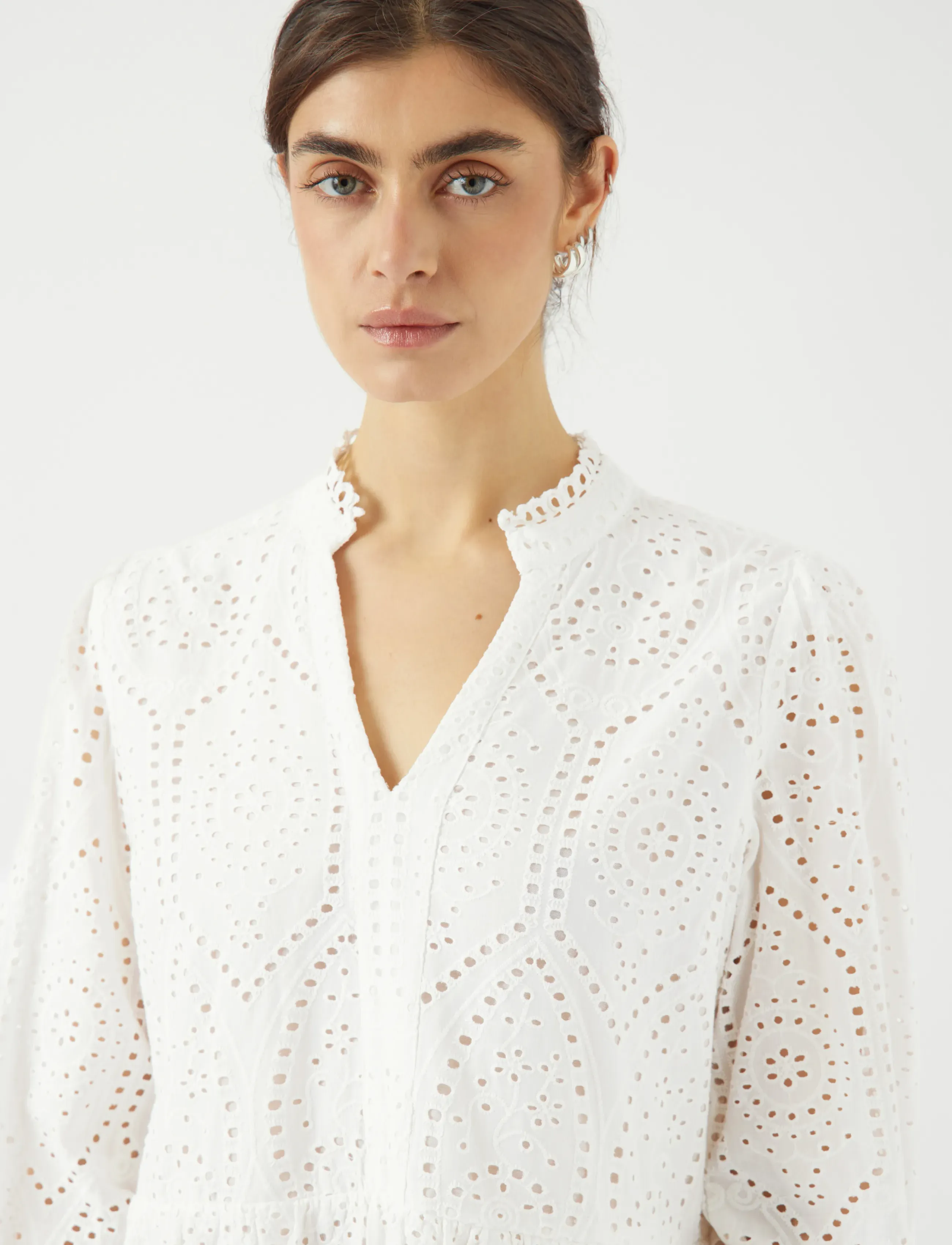 YAS - YASHOLI LS DRESS S. NOOS - sommerkjoler - star white - 5