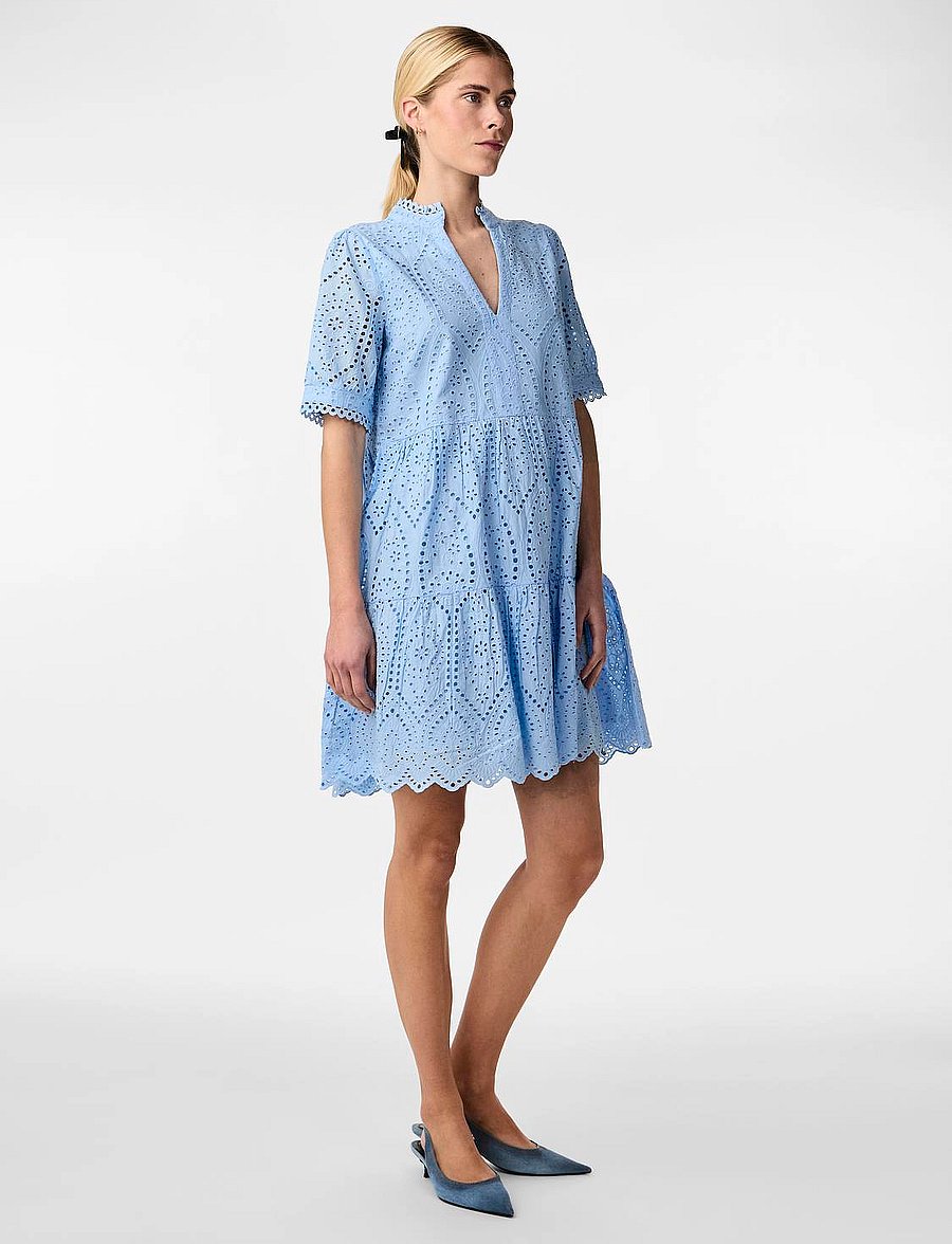 YAS - YASHOLI SS DRESS S. NOOS - konfirmation - clear sky - 5