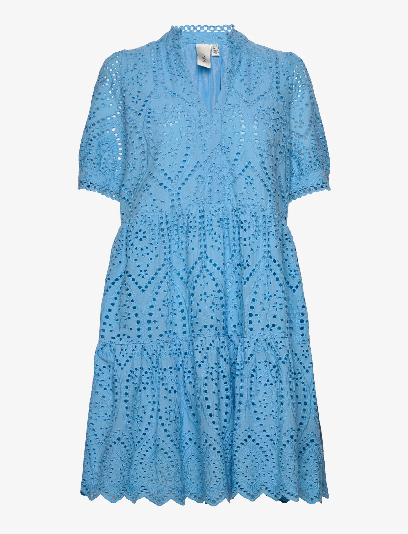 YAS - YASHOLI SS DRESS S. NOOS - summer dresses - ethereal blue - 0