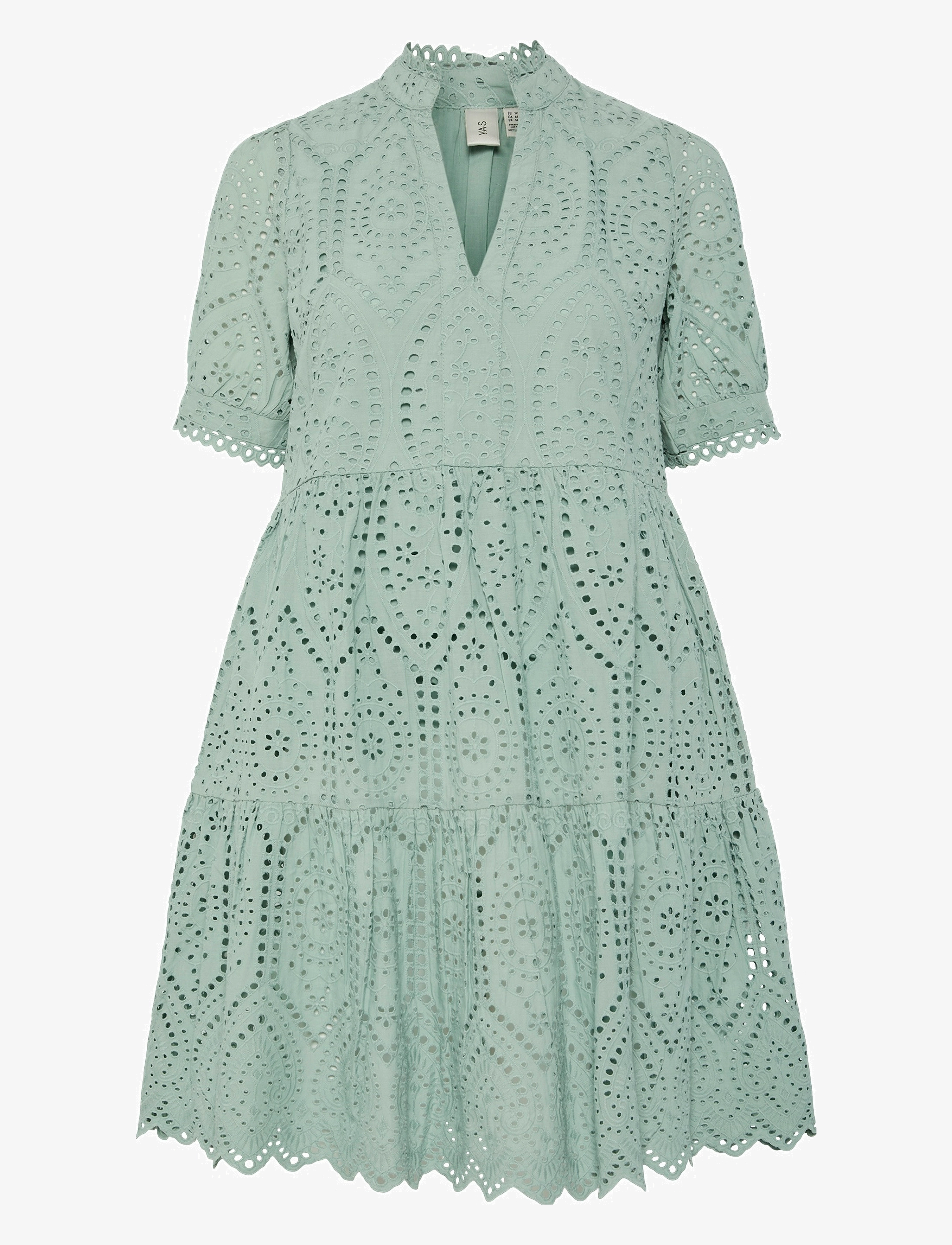 YAS YASHOLI SS DRESS S. NOOS - Y.A.S - ICEBERG GREEN / green