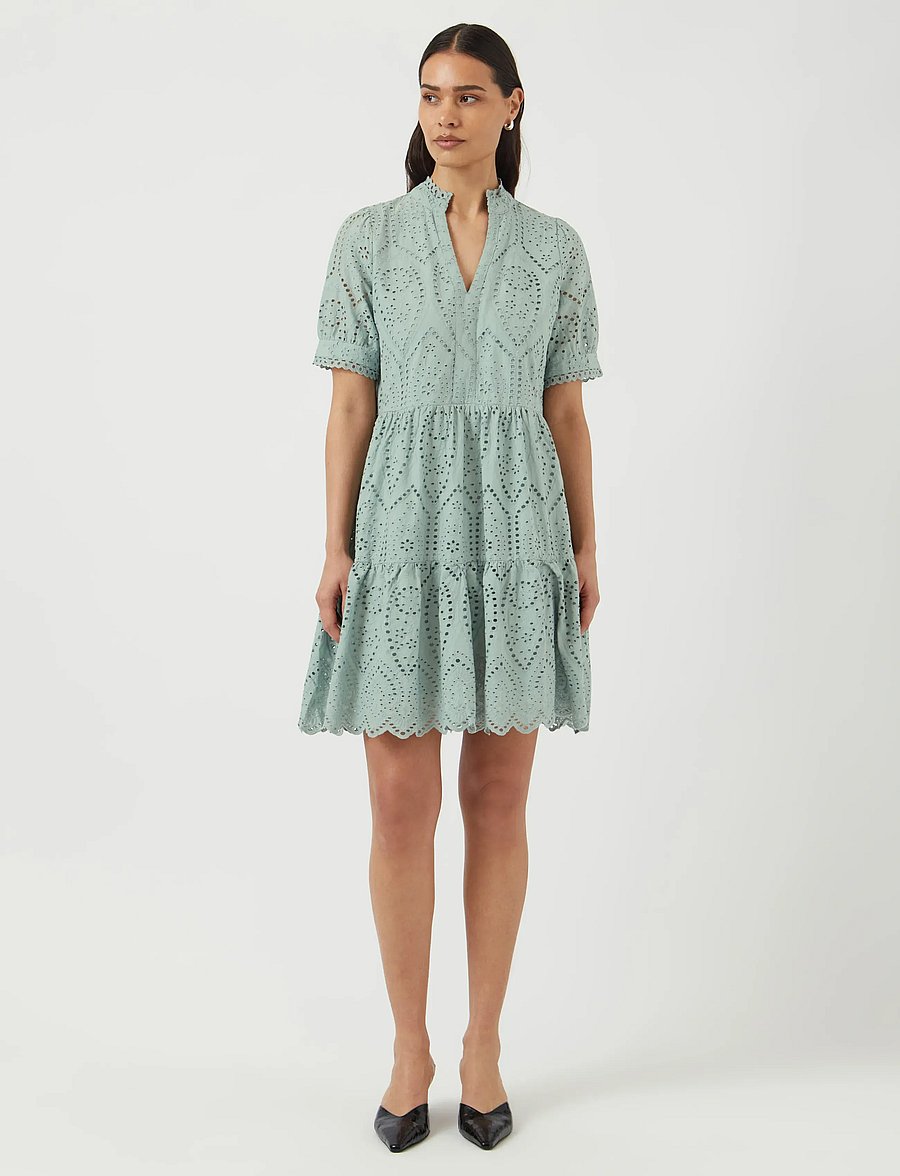 YAS - YASHOLI SS DRESS S. NOOS - konfirmation - iceberg green - 4
