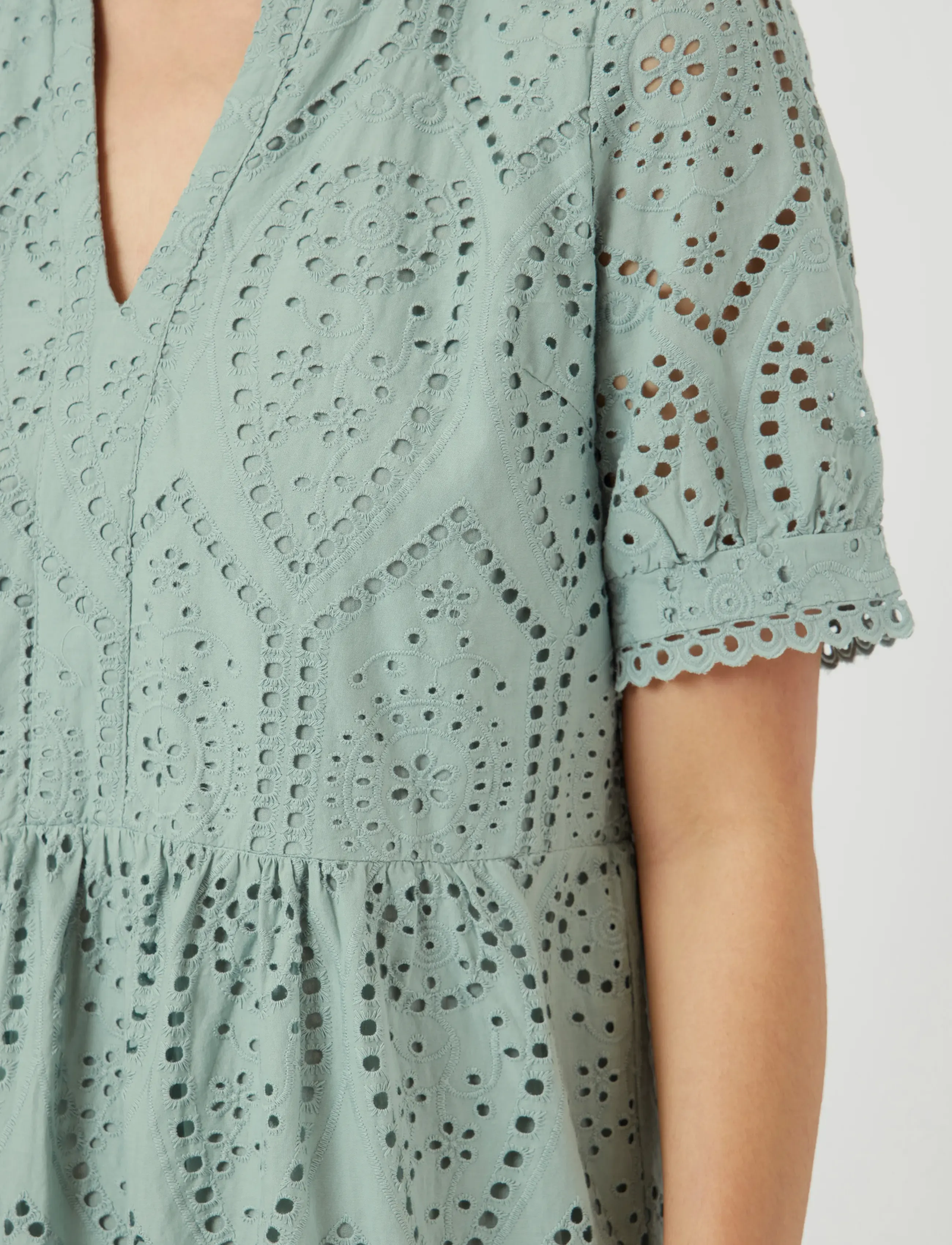 YAS - YASHOLI SS DRESS S. NOOS - confirmation - iceberg green - 5
