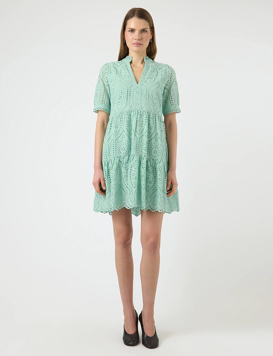 YAS - YASHOLI SS DRESS S. NOOS - konfirmation - lichen - 0