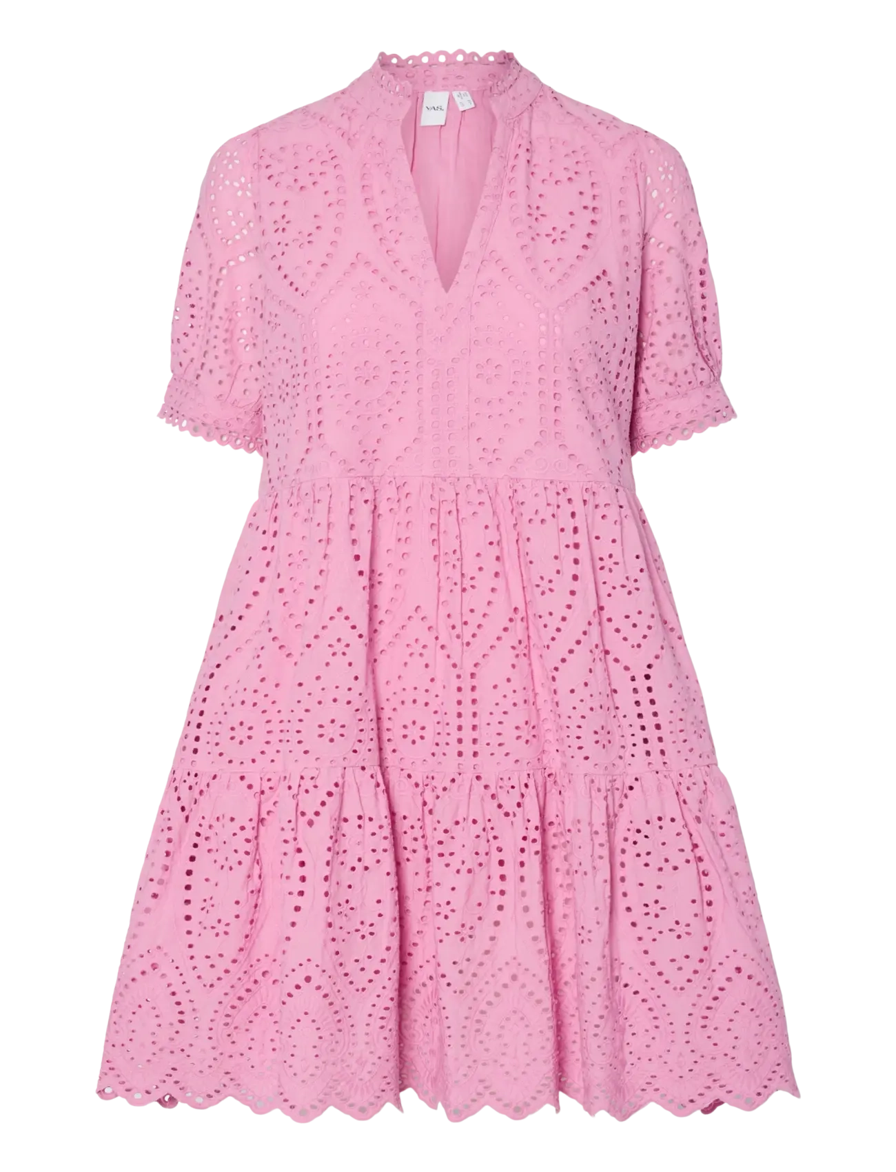 YAS YASHOLI SS DRESS S. NOOS - Y.A.S - MOONLITE MAUVE / pink/rose