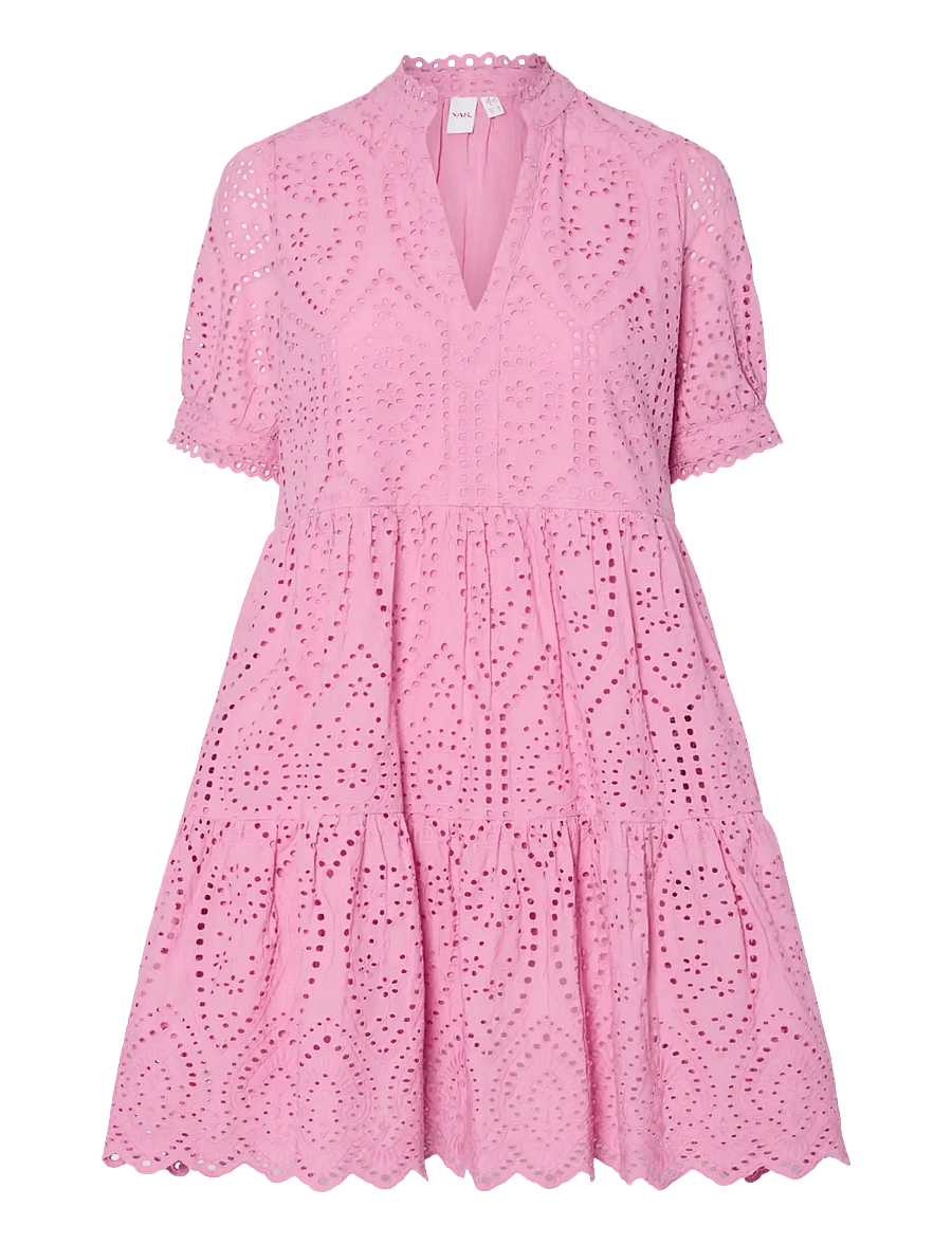 YAS - YASHOLI SS DRESS S. NOOS - konfirmation - moonlite mauve - 1
