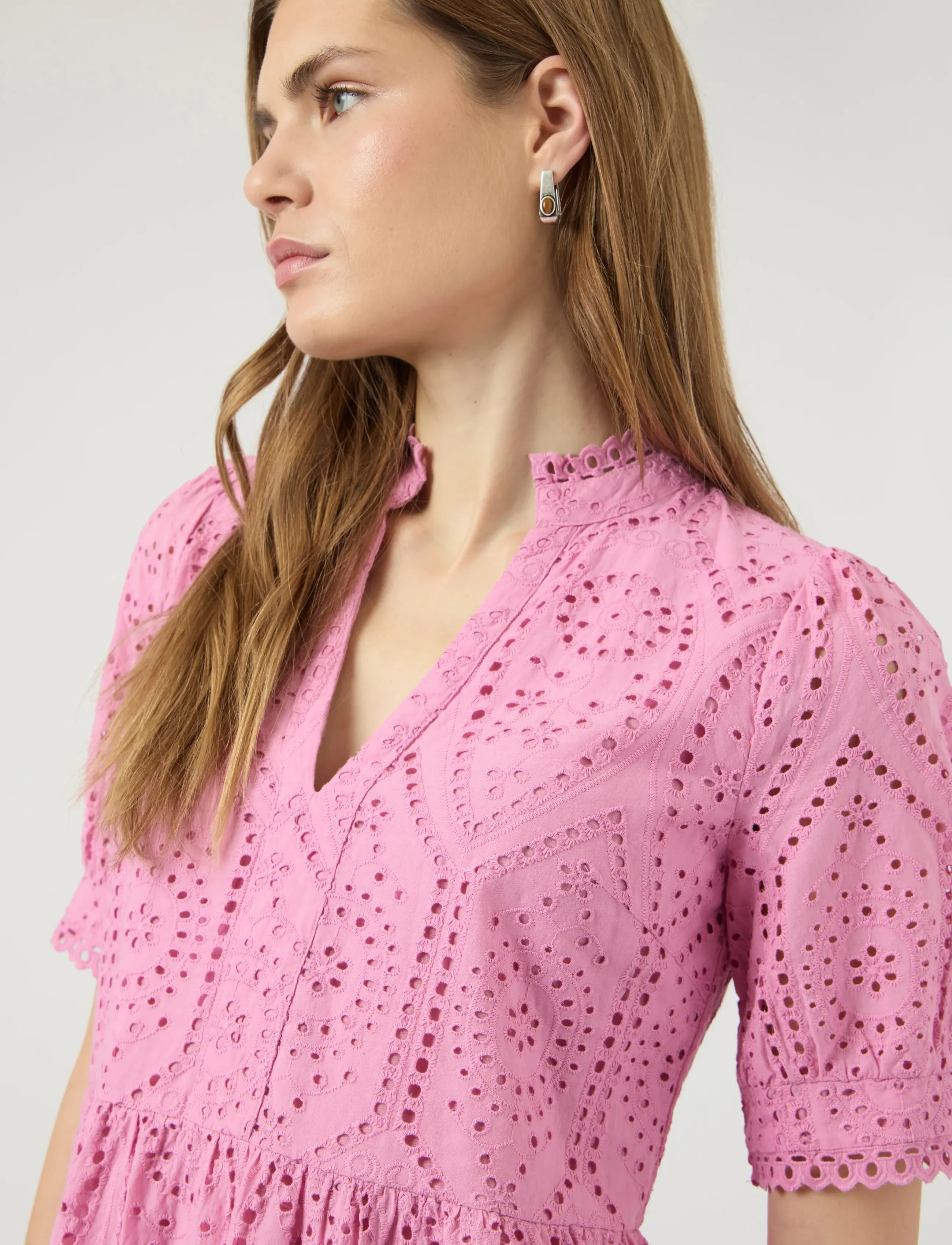 YAS - YASHOLI SS DRESS S. NOOS - sommerkjoler - moonlite mauve - 5