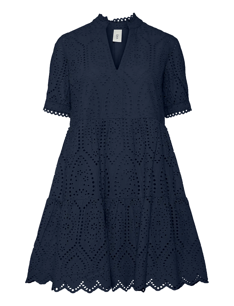 YAS - YASHOLI SS DRESS S. NOOS - konfirmation - navy blazer - 1