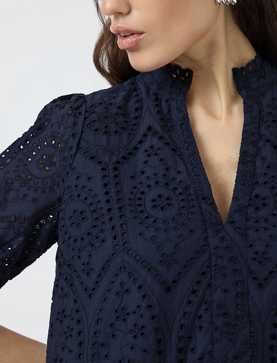 YAS - YASHOLI SS DRESS S. NOOS - konfirmation - navy blazer - 5