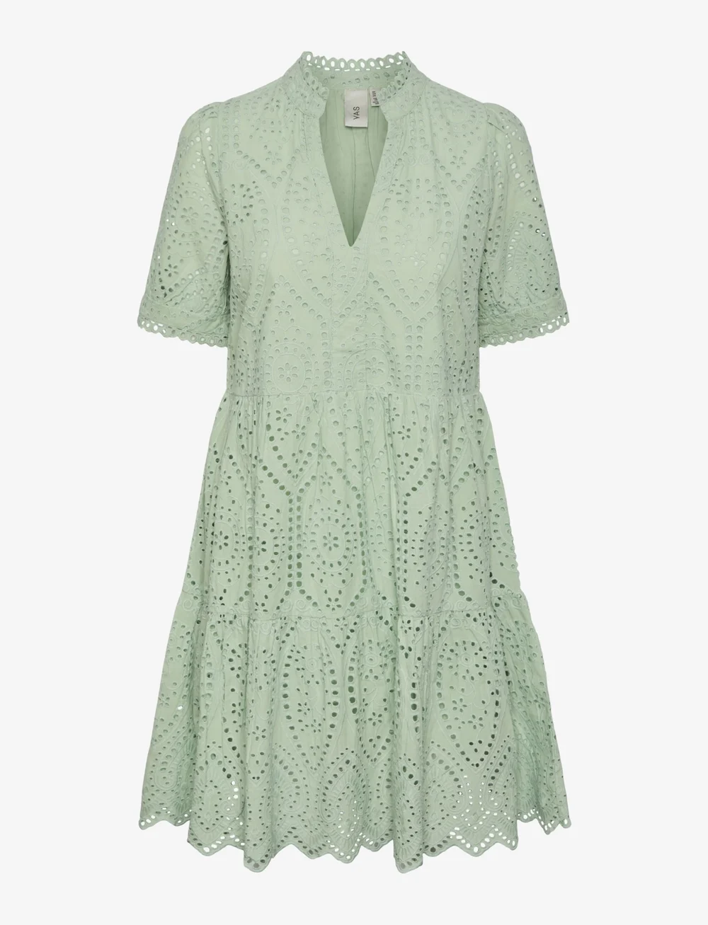 YAS - HOLI SS DRESS - confirmation - quiet green - 1