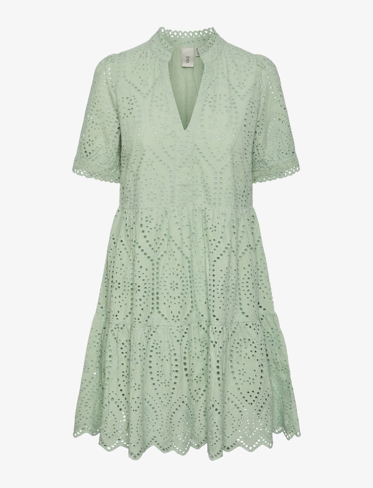 YAS - YASHOLI SS DRESS S. NOOS - konfirmation - quiet green - 1