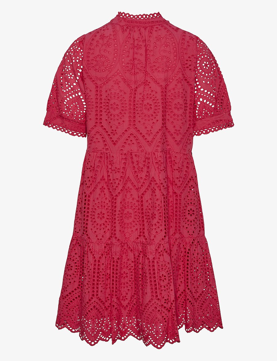 YAS - YASHOLI SS DRESS S. NOOS - konfirmation - raspberry sorbet - 2