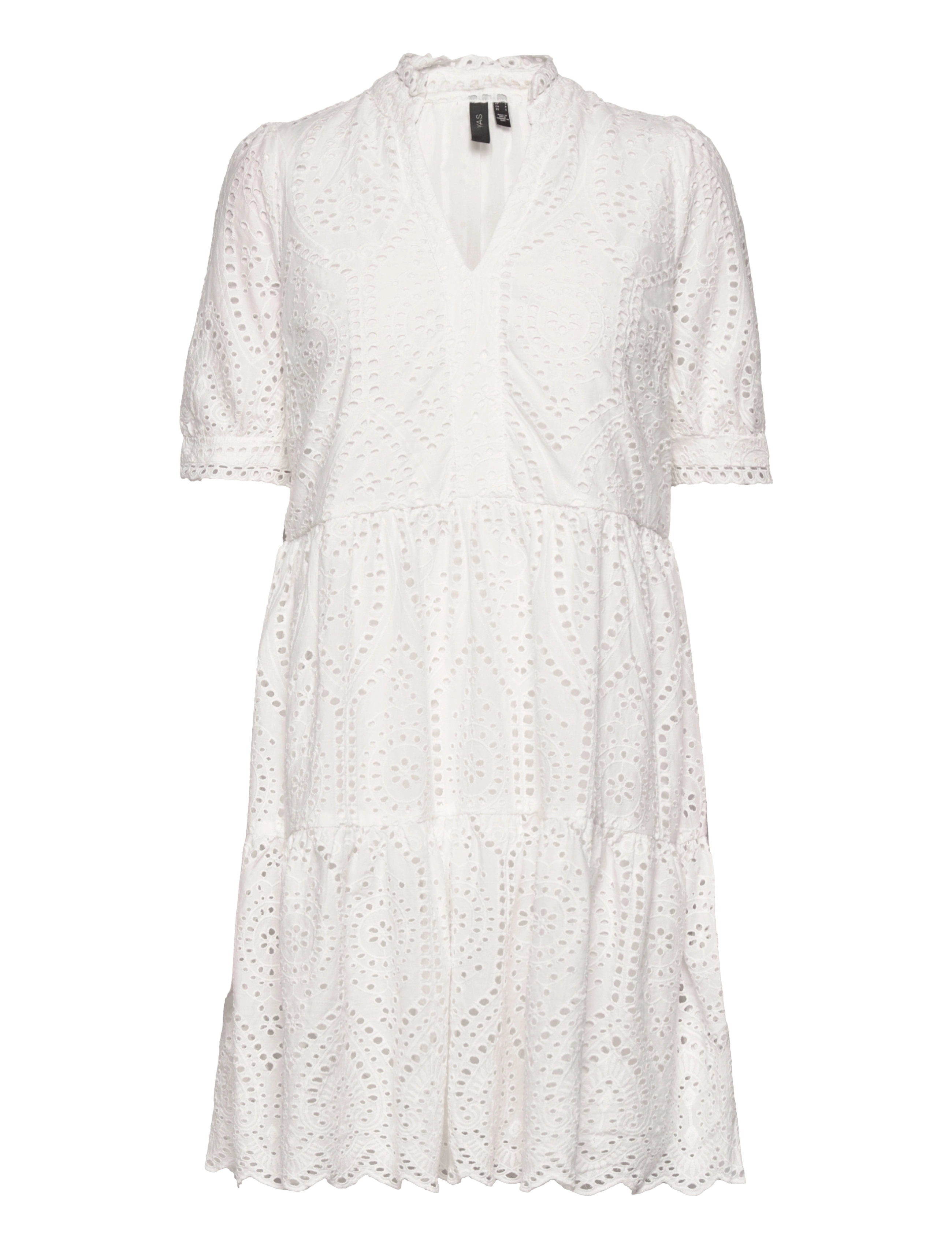 YASHOLI SS DRESS S. NOOS - STAR WHITE