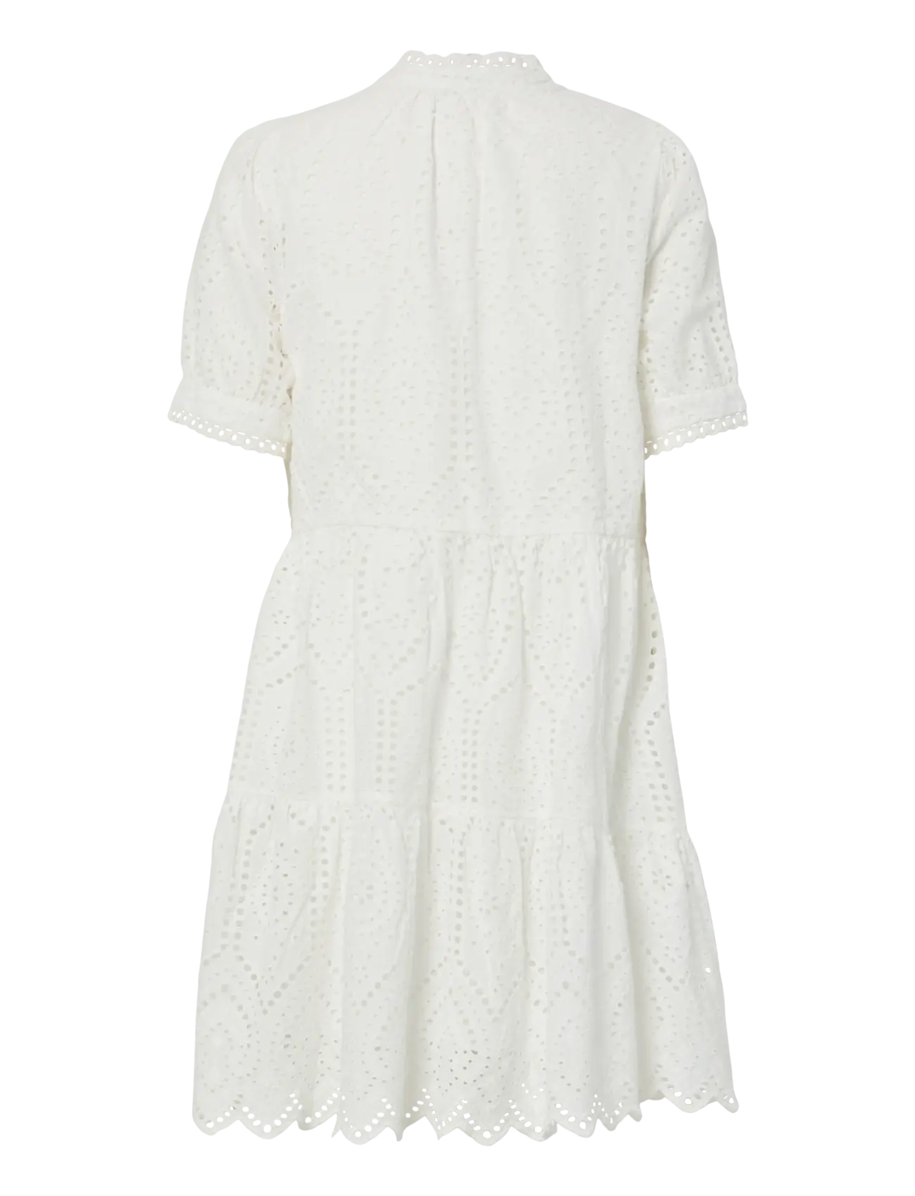 YAS - YASHOLI SS DRESS S. NOOS - konfirmationstøj - star white - 2