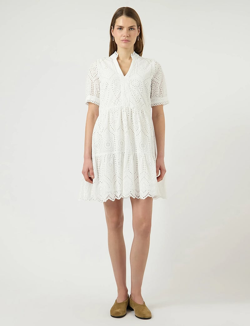 YAS - YASHOLI SS DRESS S. NOOS - sommerkleider - star white - 0