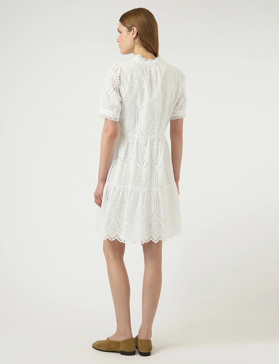 YAS - YASHOLI SS DRESS S. NOOS - konfirmation - star white - 3