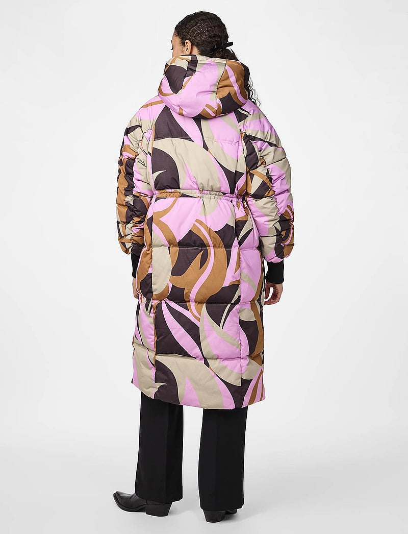 YAS - YASSIMILLY PADDED COAT S. - voodriga mantlid - abbey stone - 3