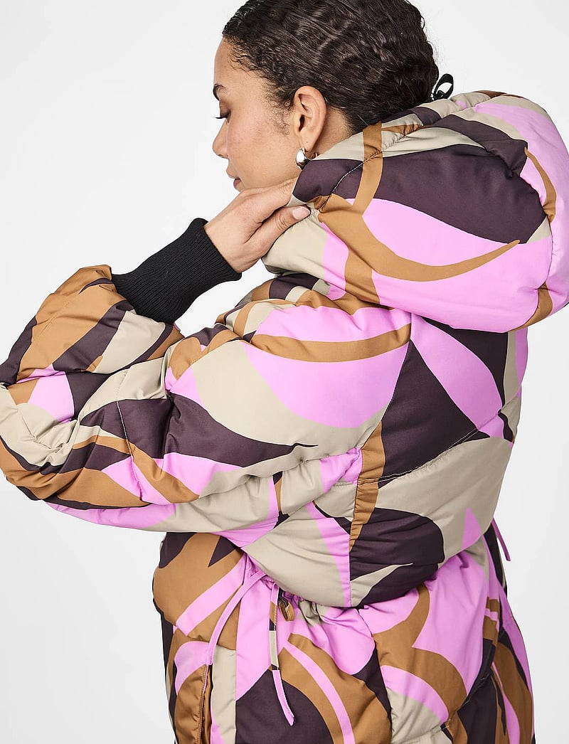 YAS - YASSIMILLY PADDED COAT S. - voodriga mantlid - abbey stone - 4