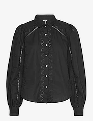 YAS - YASKENORA LS SHIRT S. NOOS - langærmede skjorter - black - 0