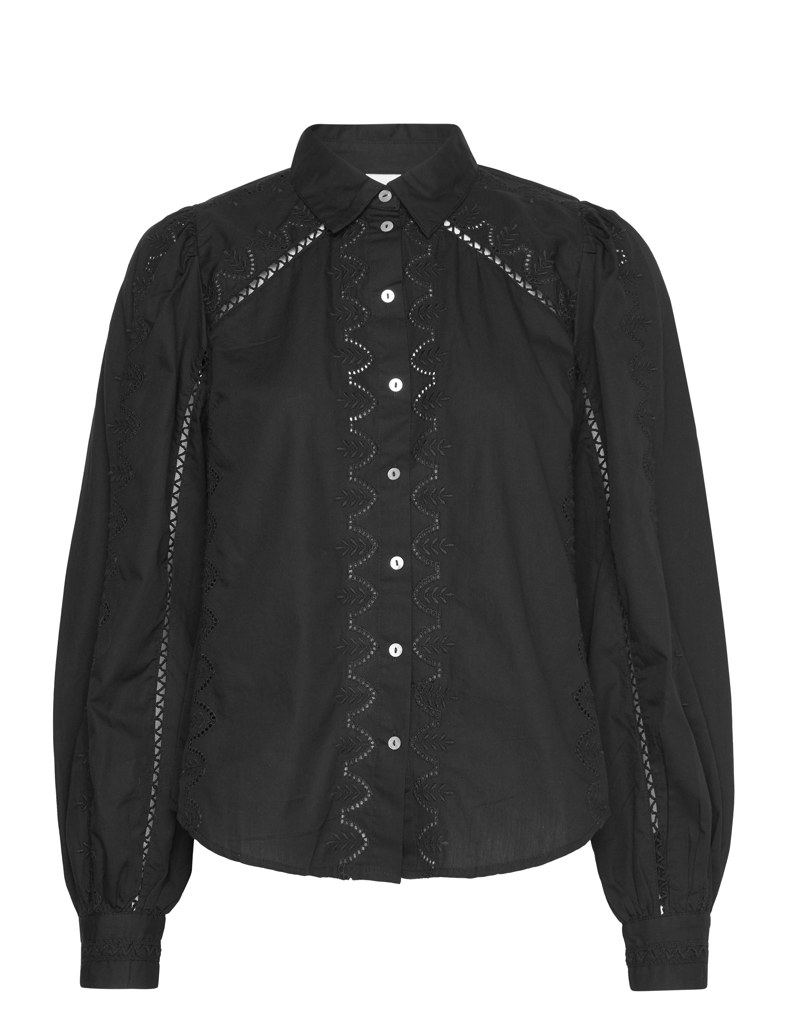 YAS YASKENORA LS SHIRT S. NOOS - Transitional Layering - BLACK / black