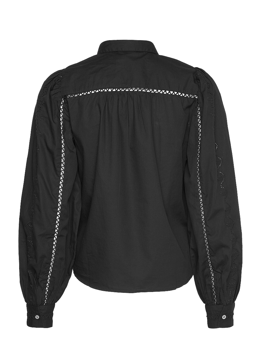 YAS - YASKENORA LS SHIRT S. NOOS - langærmede skjorter - black - 2