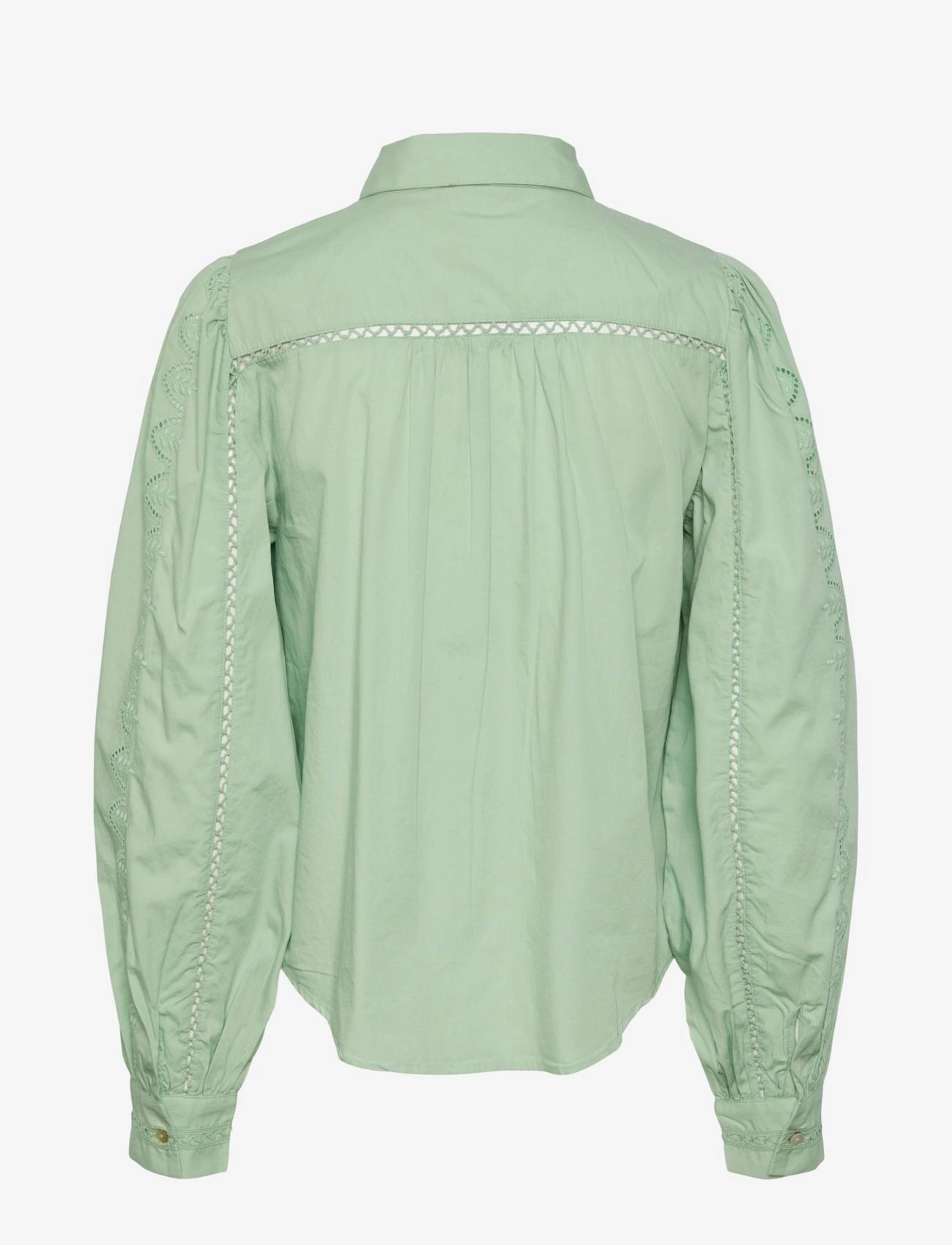 YAS - YASKENORA LS SHIRT S. NOOS - langerma skyrtur - quiet green - 2