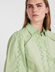 YAS - YASKENORA LS SHIRT S. NOOS - marškiniai ilgomis rankovėmis - quiet green - 5
