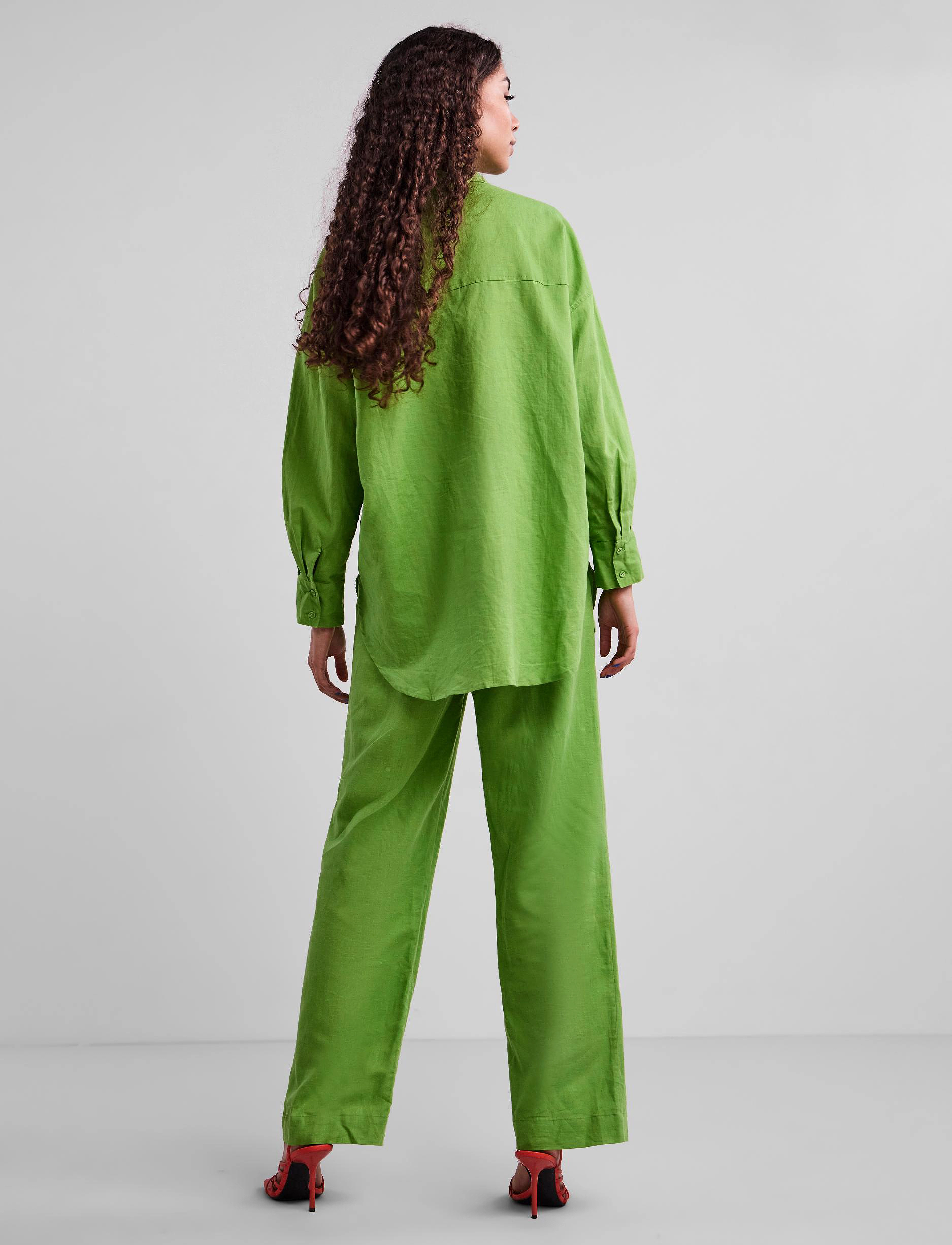 YAS - YASORNELLA LS SHIRT - CA - foliage - 3
