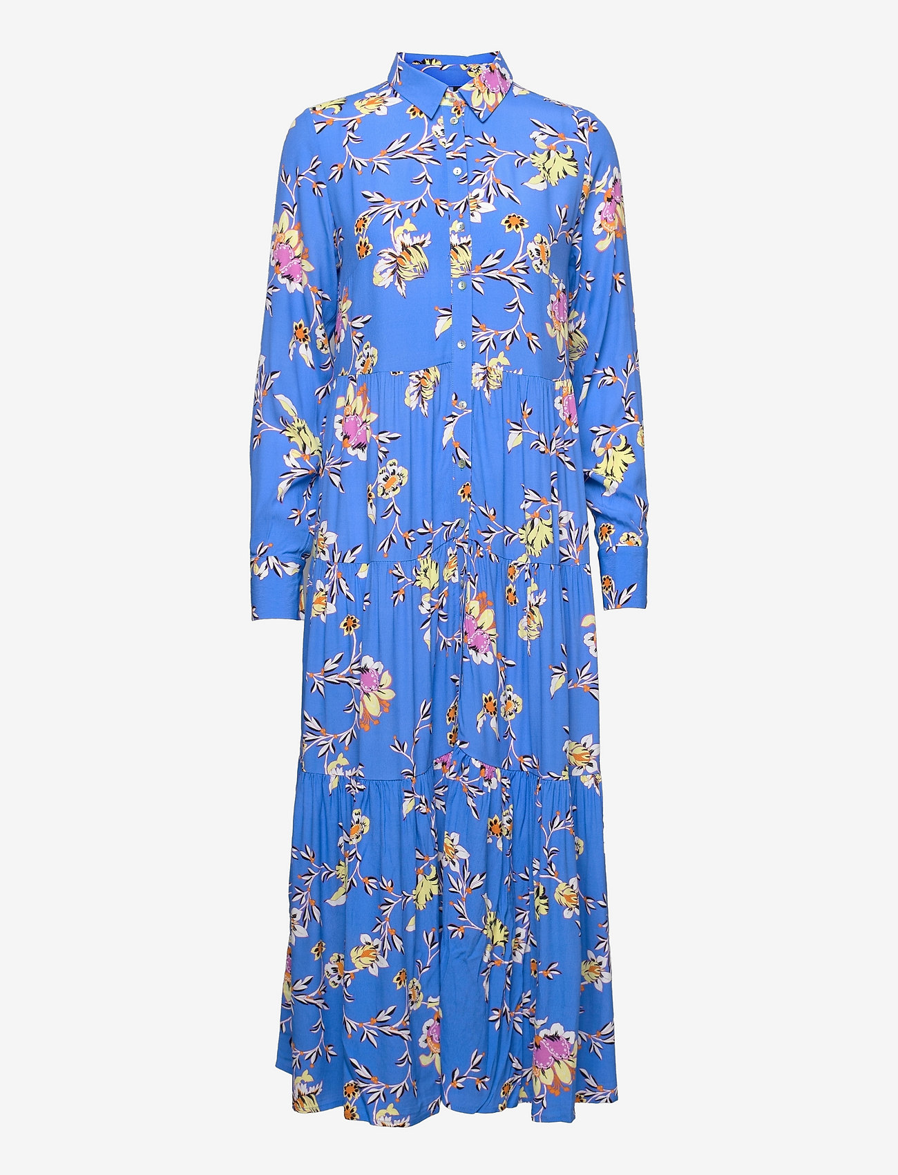 YAS - YASINDIGO LS LONG DRESS S. - CA - palace blue - 0