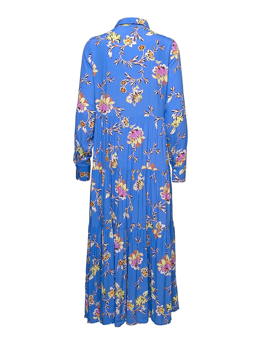 YAS - YASINDIGO LS LONG DRESS S. - CA - palace blue - 1