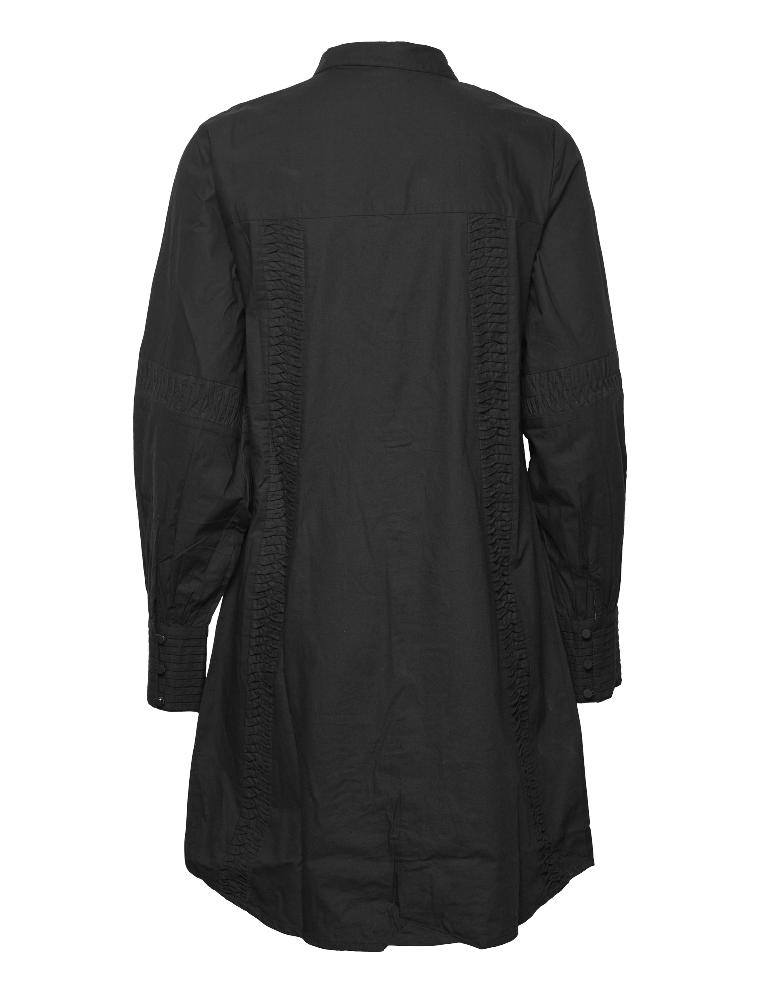 YAS - YASBONA LS SHIRT DRESS S. - black - 1