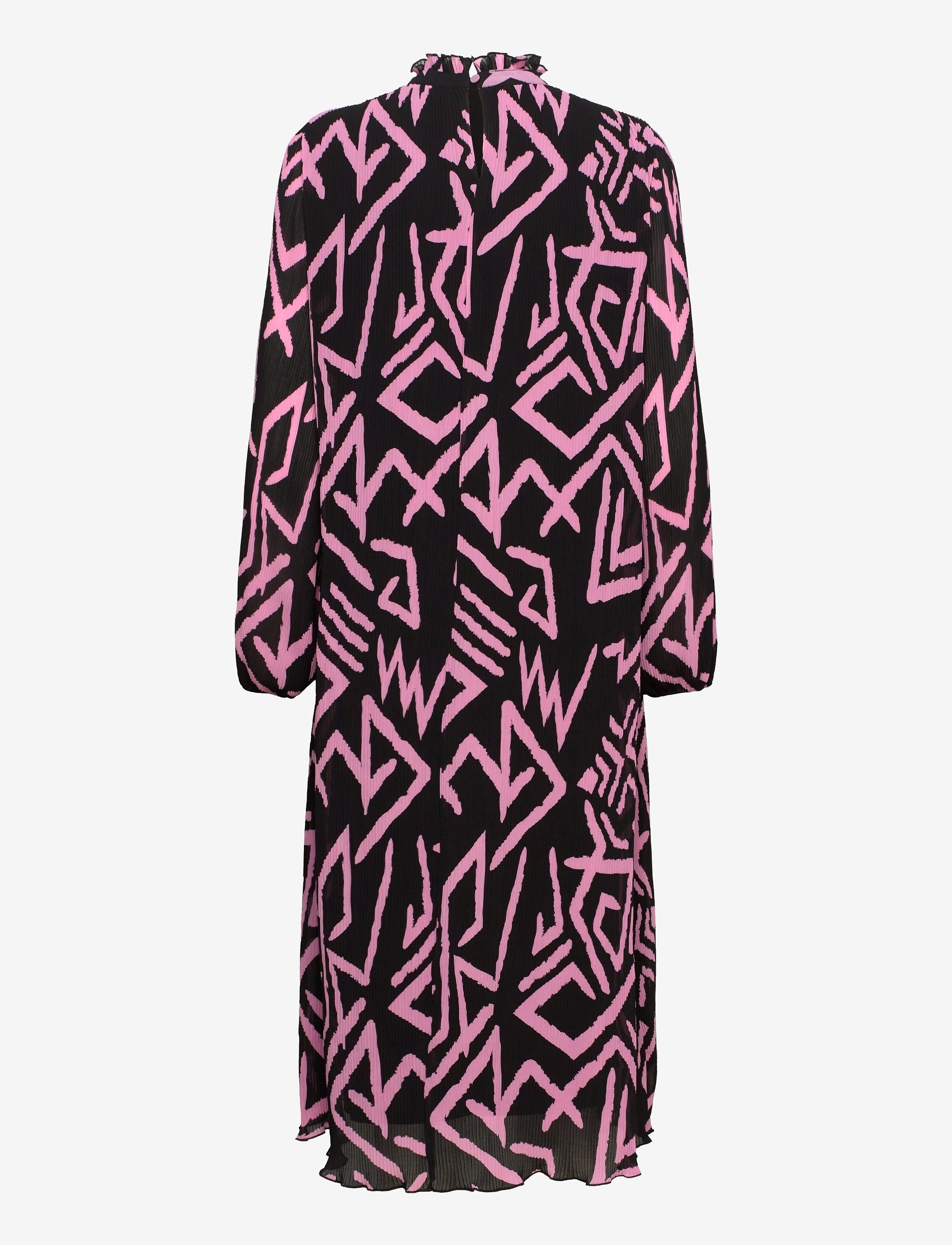 YAS - YASPIPPA LS MIDI DRESS S. - midikleidid - black - 2
