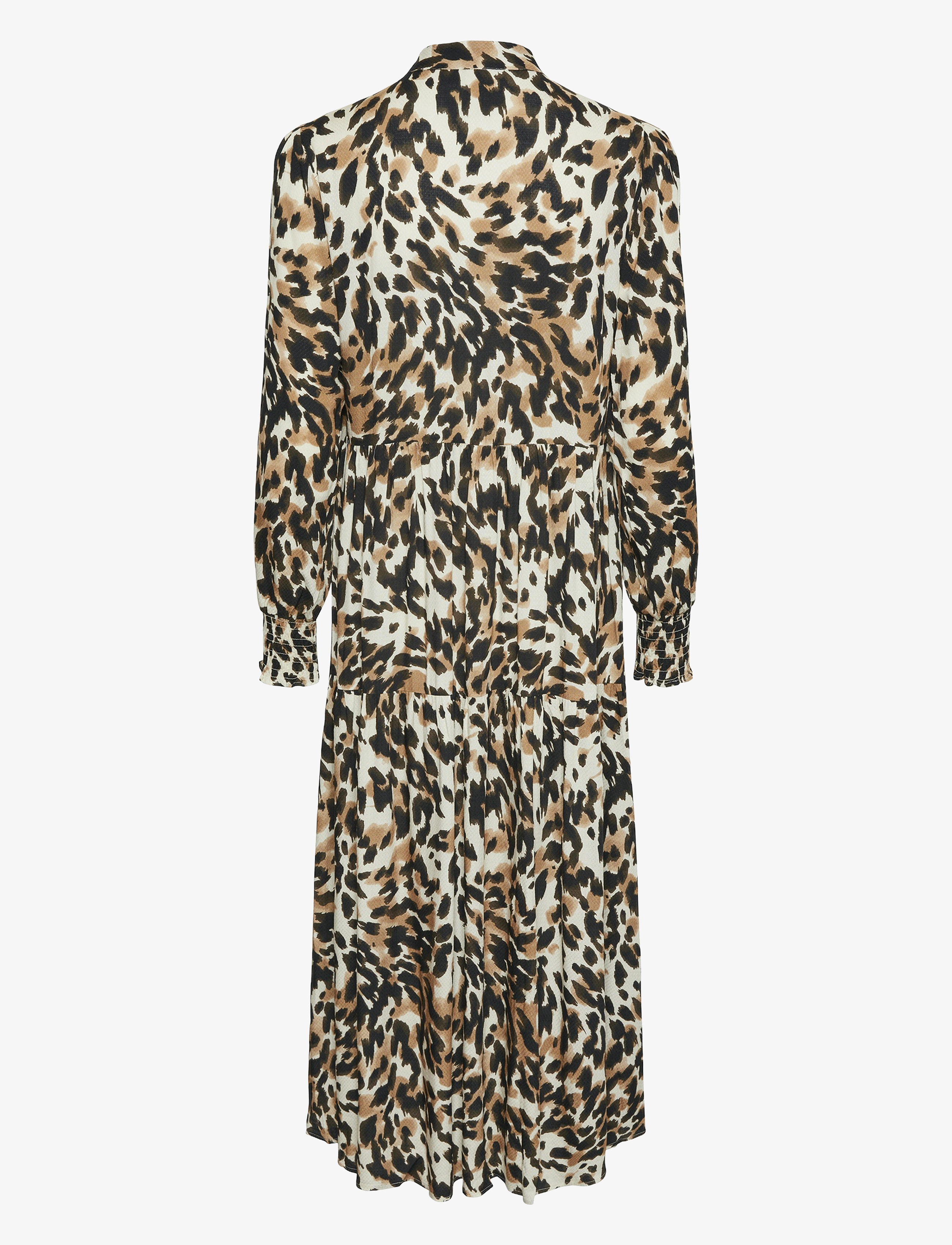 YAS - YASALIRA LS LONG SHIRT DRESS S. NOOS - skjortekjoler - black - 2