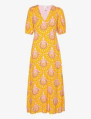 YAS - YASPETAL 2/4 MIDI DRESS S. - CA - midikjoler - bright white - 0