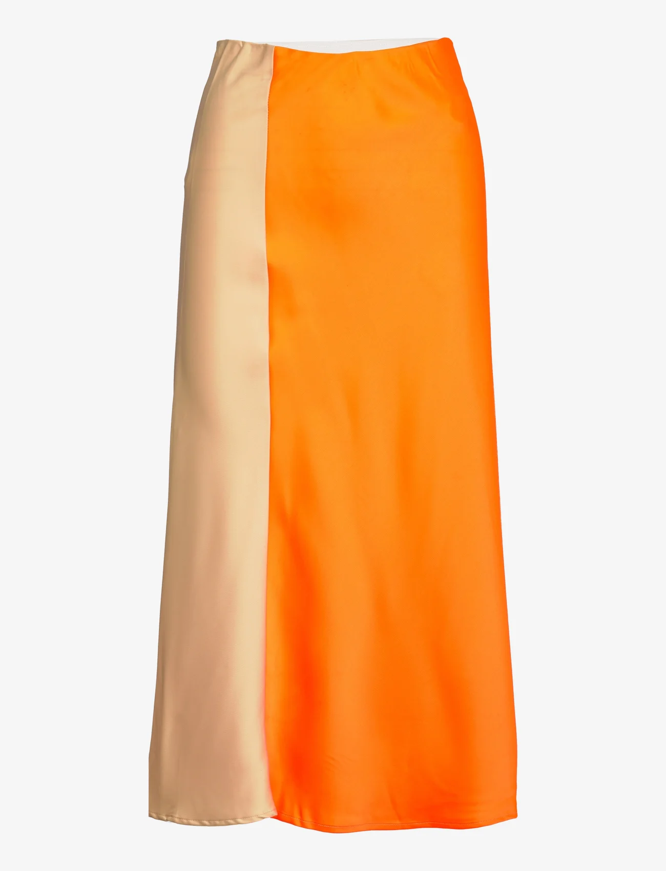 YAS - YASKALINA HW MIDI SKIRT S. - CA - midi skirts - shocking orange - 0