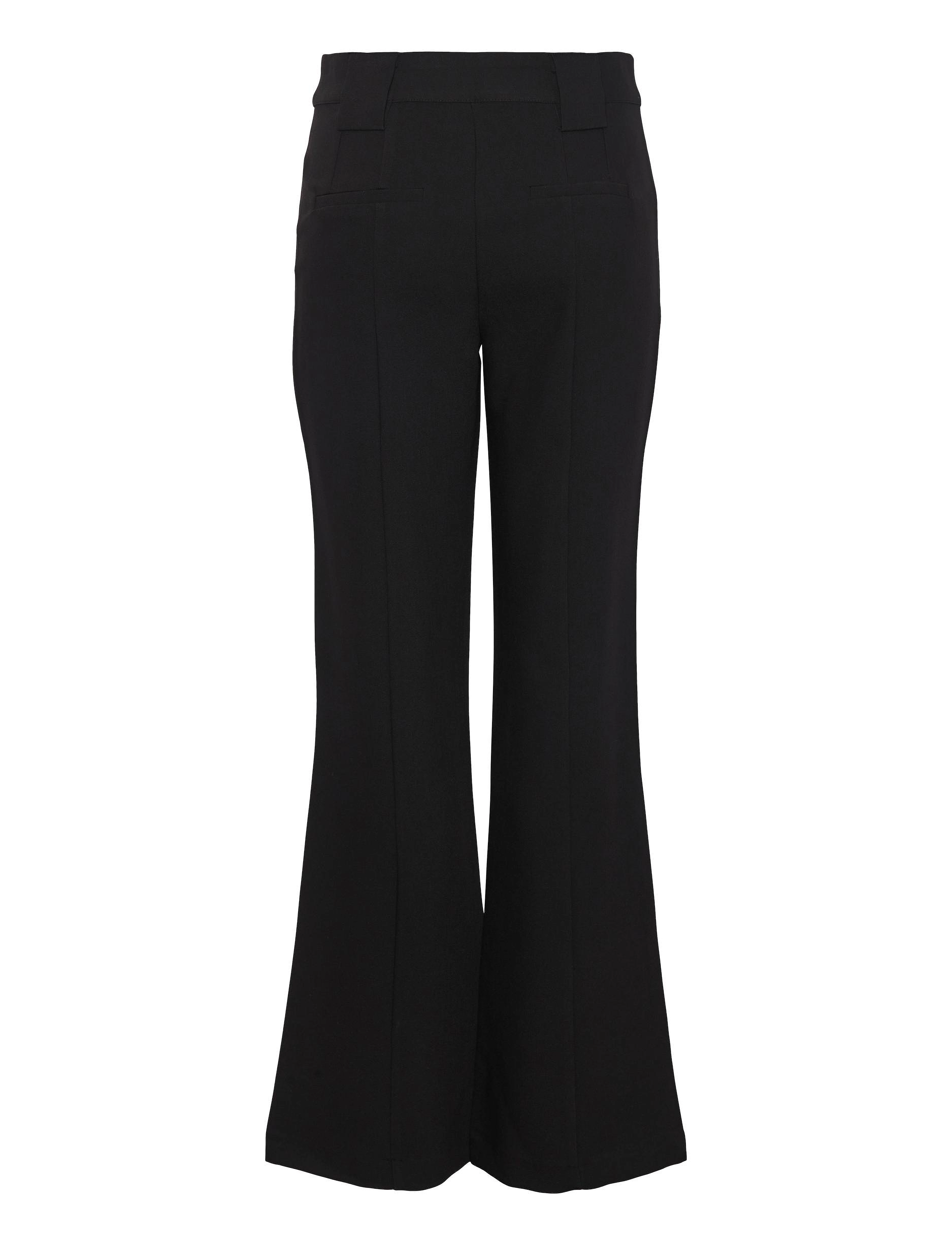 YAS - YASNUTEO MW FLARE PANT - black - 2