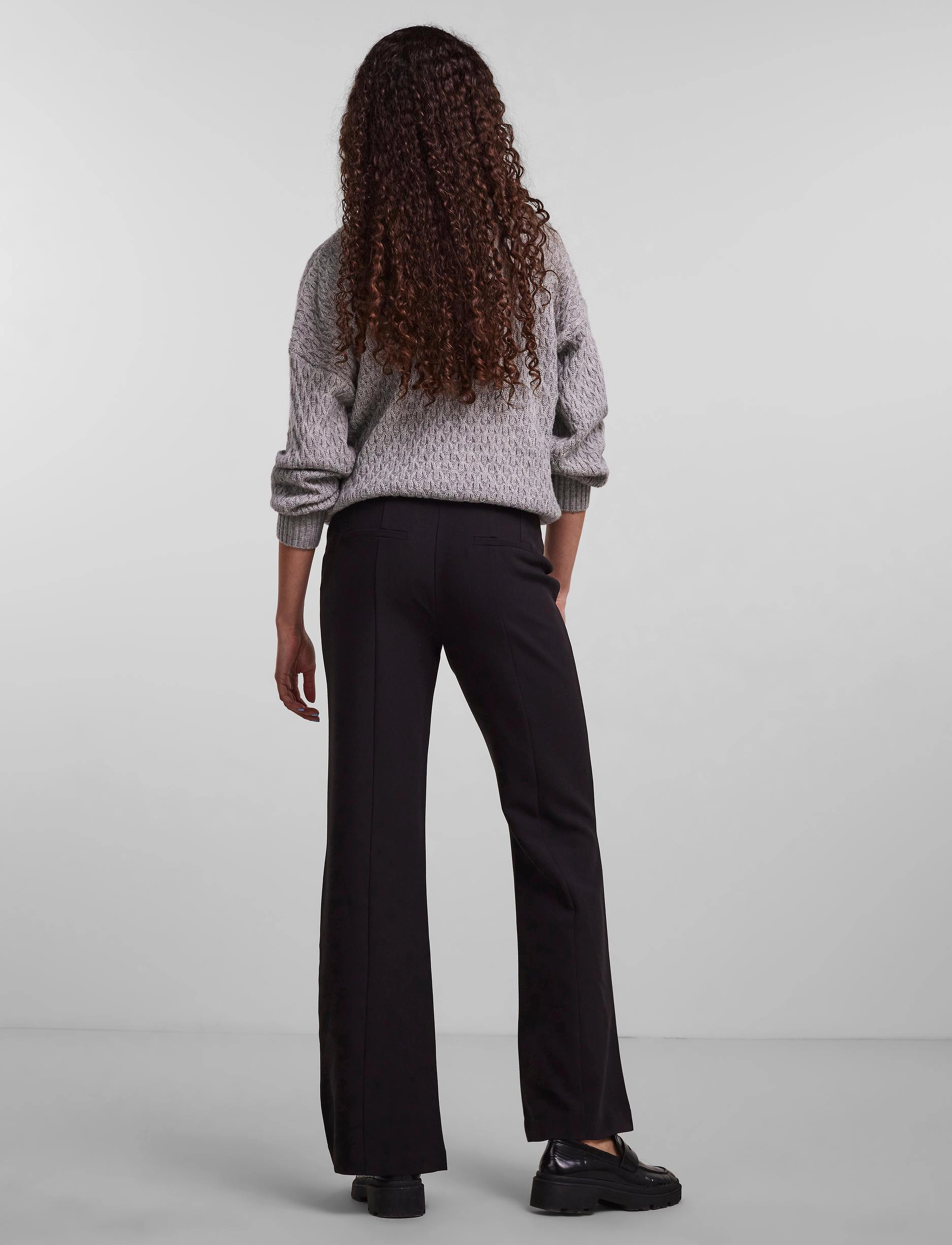 YAS - YASNUTEO MW FLARE PANT - black - 3