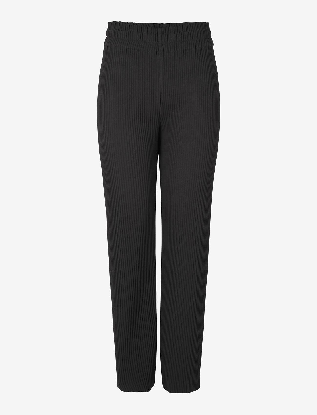 YAS - YASALISA HW PANT S. NOOS - bukser med lige ben - black - 1