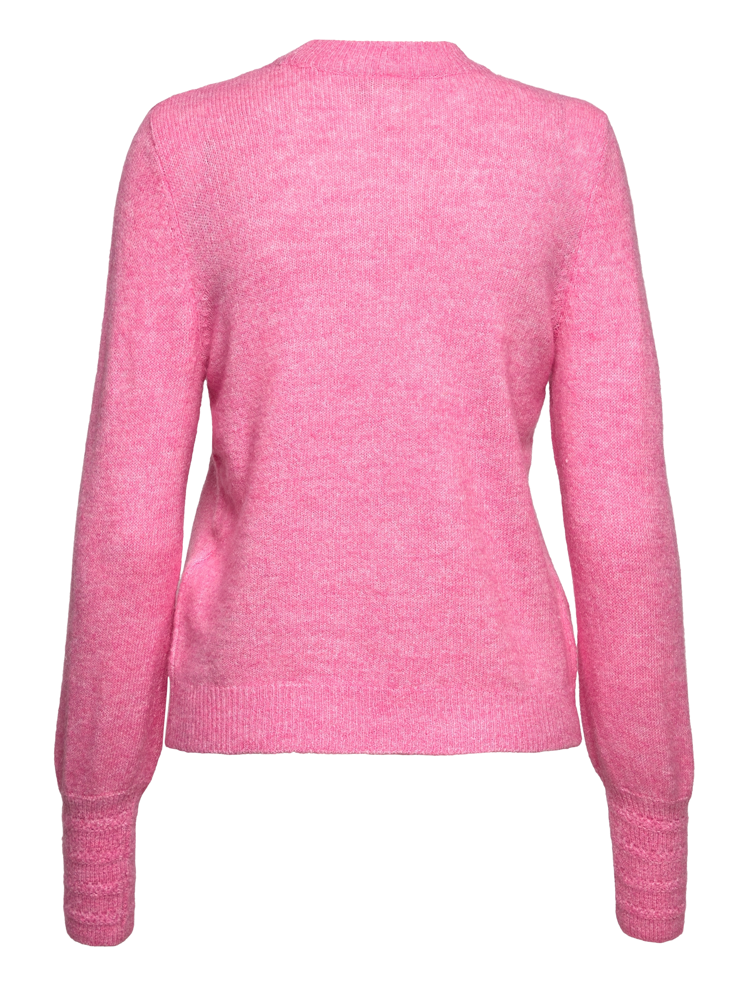 YAS - YASJULIETTA LS O-NECK KNIT PULLOVER S. - aurora pink - 1