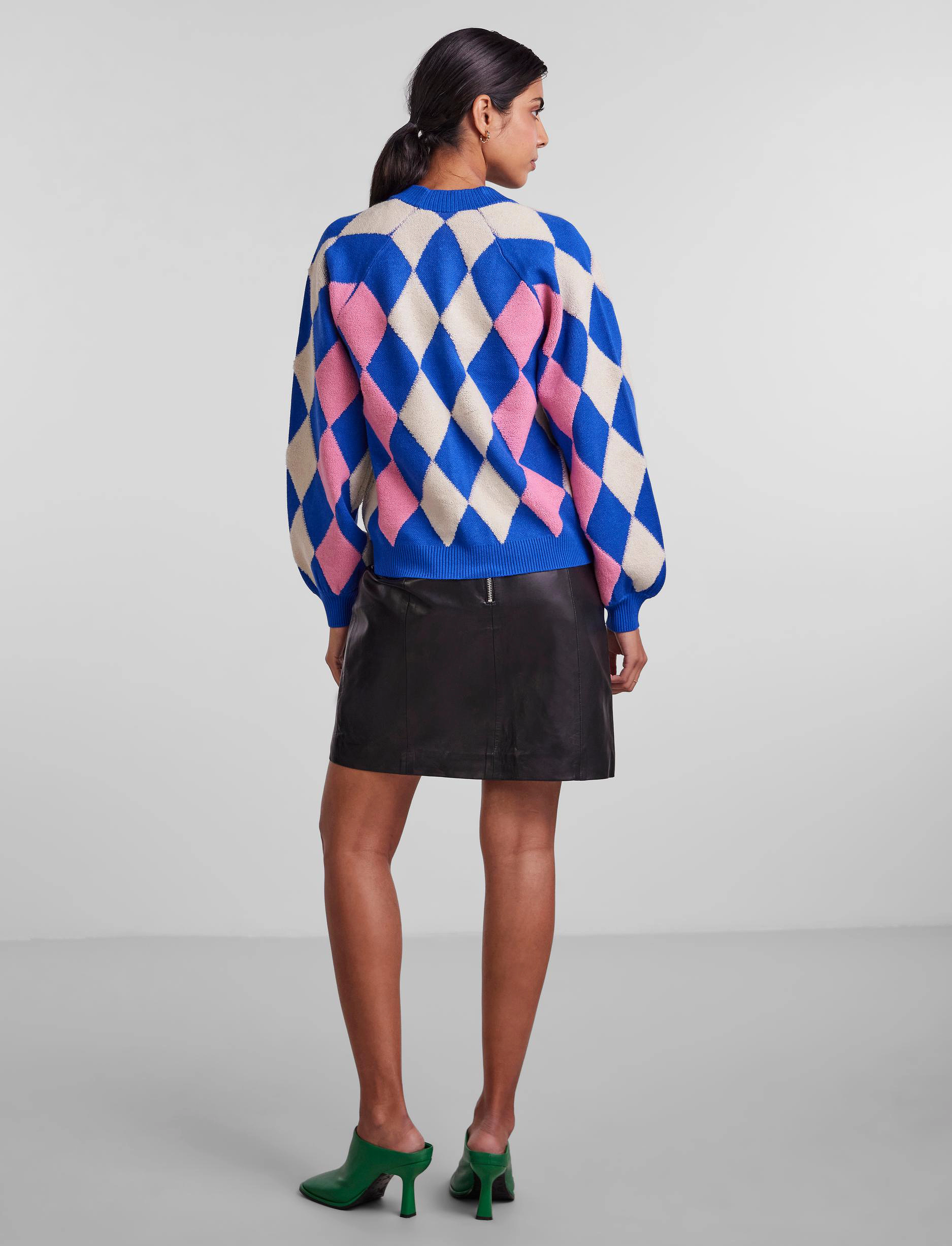 YAS - YASARGYLE LS KNIT CARDIGAN - nautical blue - 3